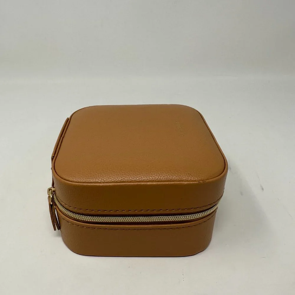 SAMARA Vegan Leather Travel Jewelry Box